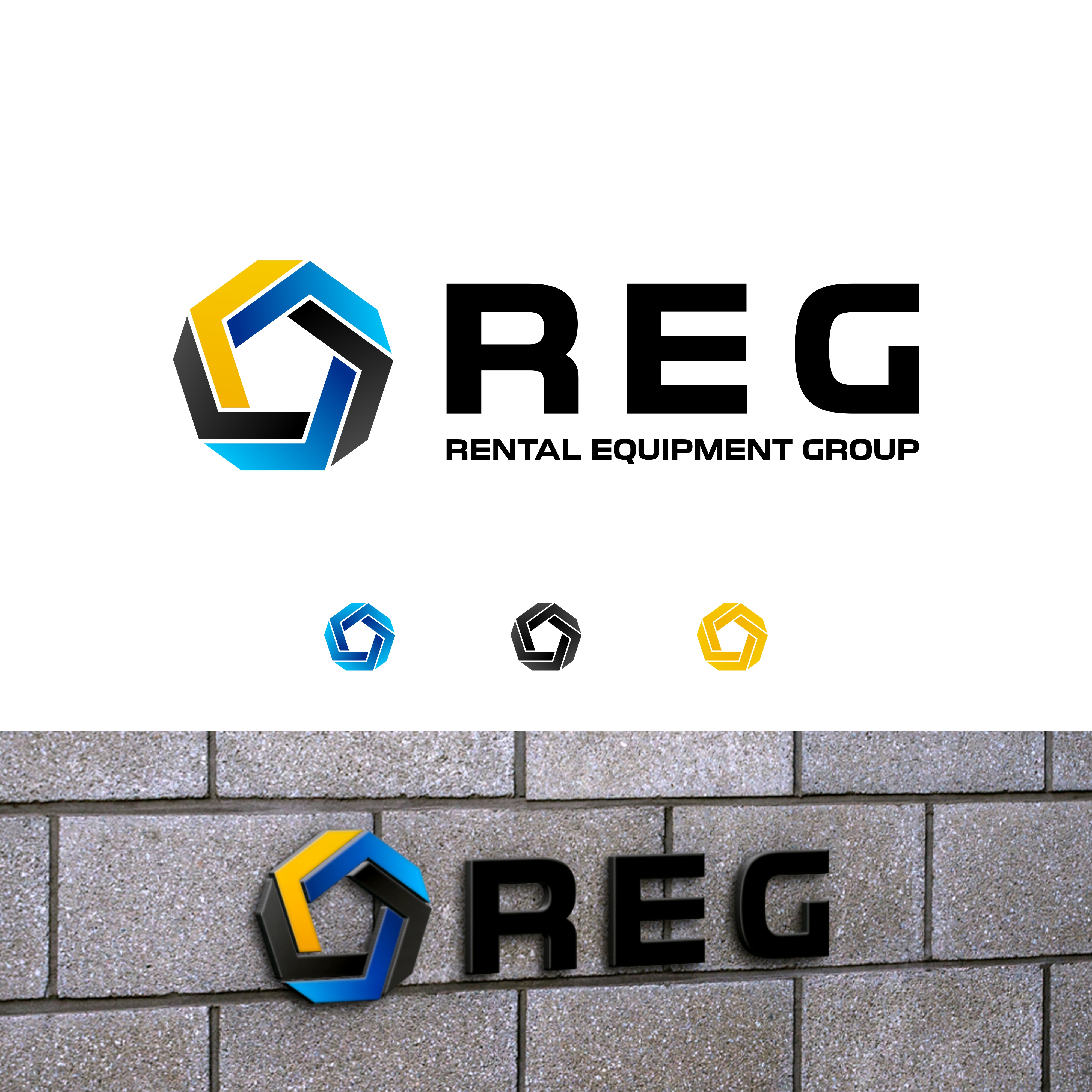 Logo Design by RezaRio for Rental Equipment Group, LLC  | Design #36798235