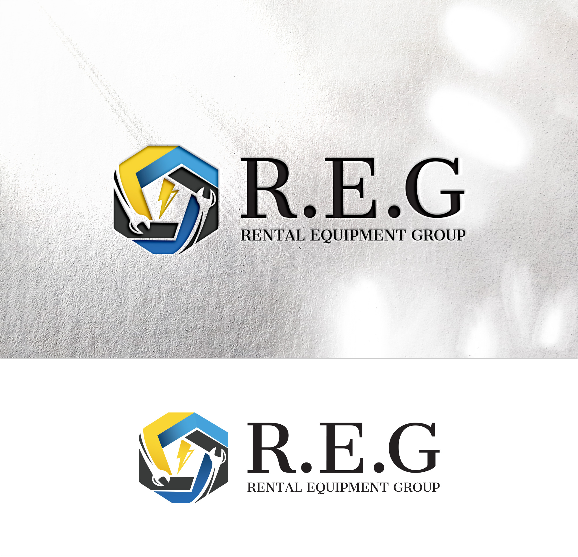 Logo Design by Impressive Designs for Rental Equipment Group, LLC  | Design #36793733