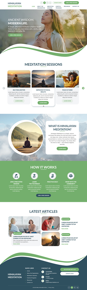 Wordpress Design by Dreams Designs for this project | Design: #36800033