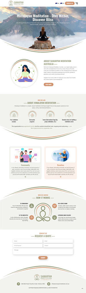 Wordpress Design by pb for this project | Design: #36805152