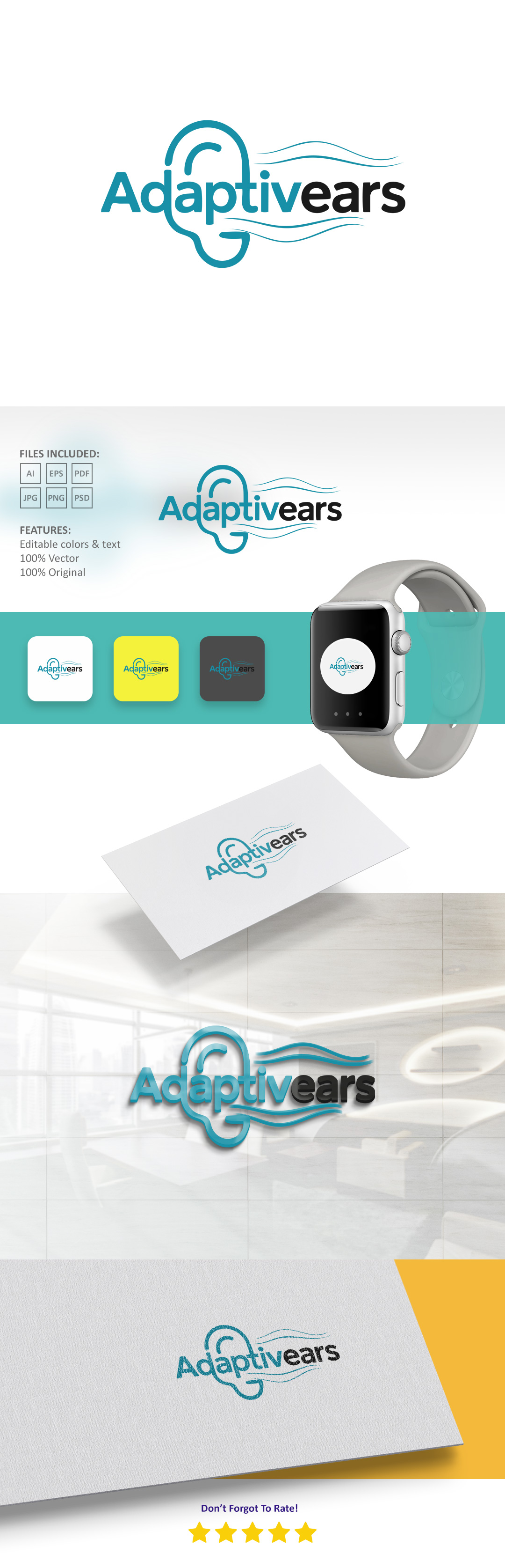 Logo-Design von VectorForge für AdaptivEars | Design #36800331