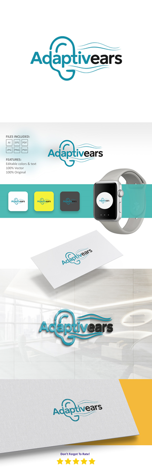 Logo-Design von VectorForge für AdaptivEars | Design: #36800331