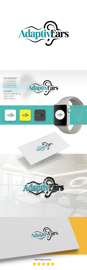 Logo-Design von VectorForge für AdaptivEars | Design: #36800332