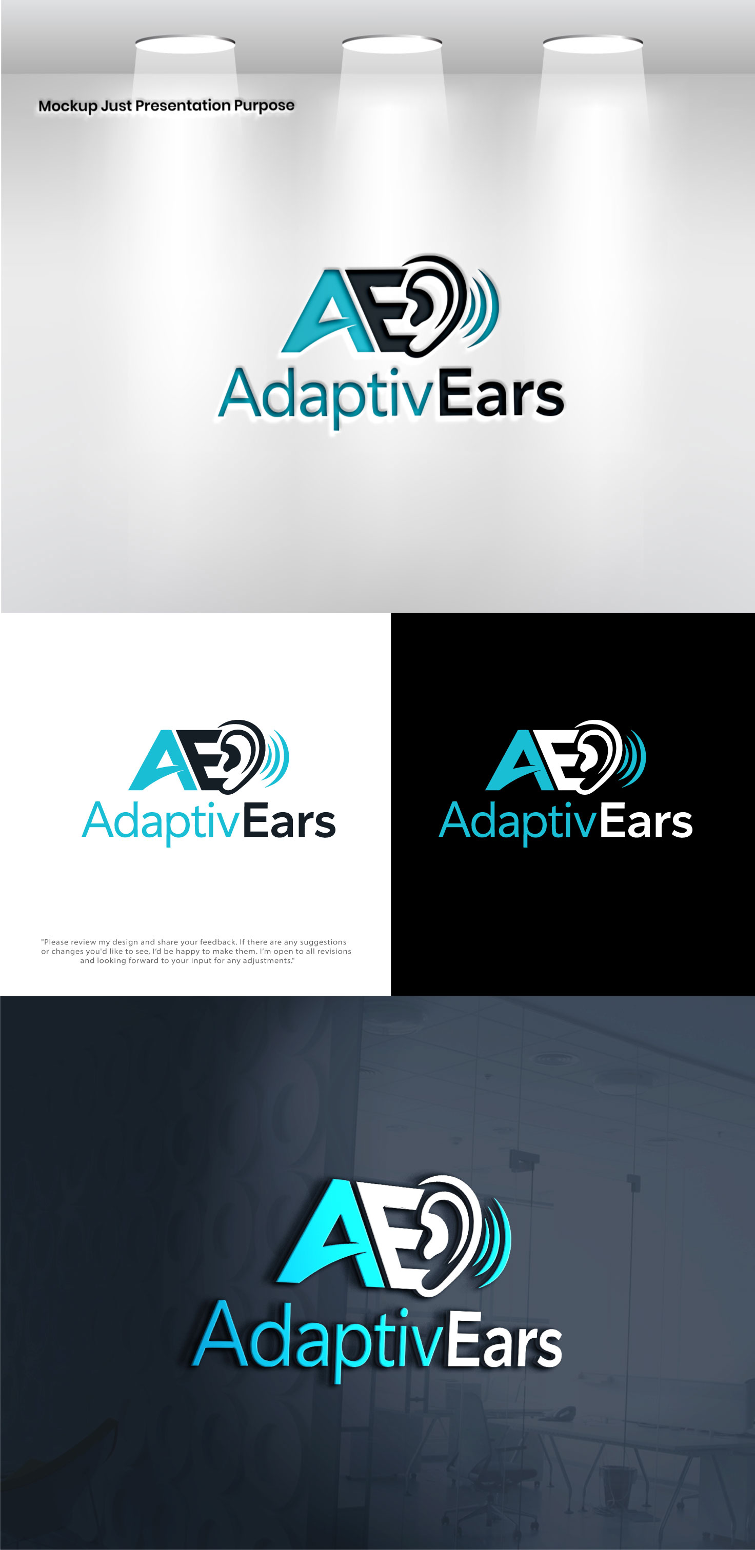 Logo-Design von VectorForge für AdaptivEars | Design #36800633