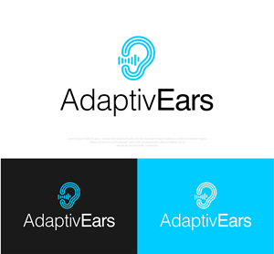 Logo Design by Noekha Studio for AdaptivEars | Design: #36802807
