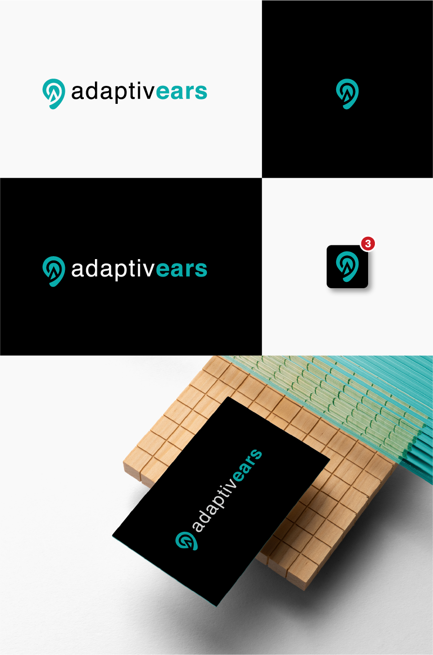 Logo Design by Ha.Connick for AdaptivEars | Design #36799019