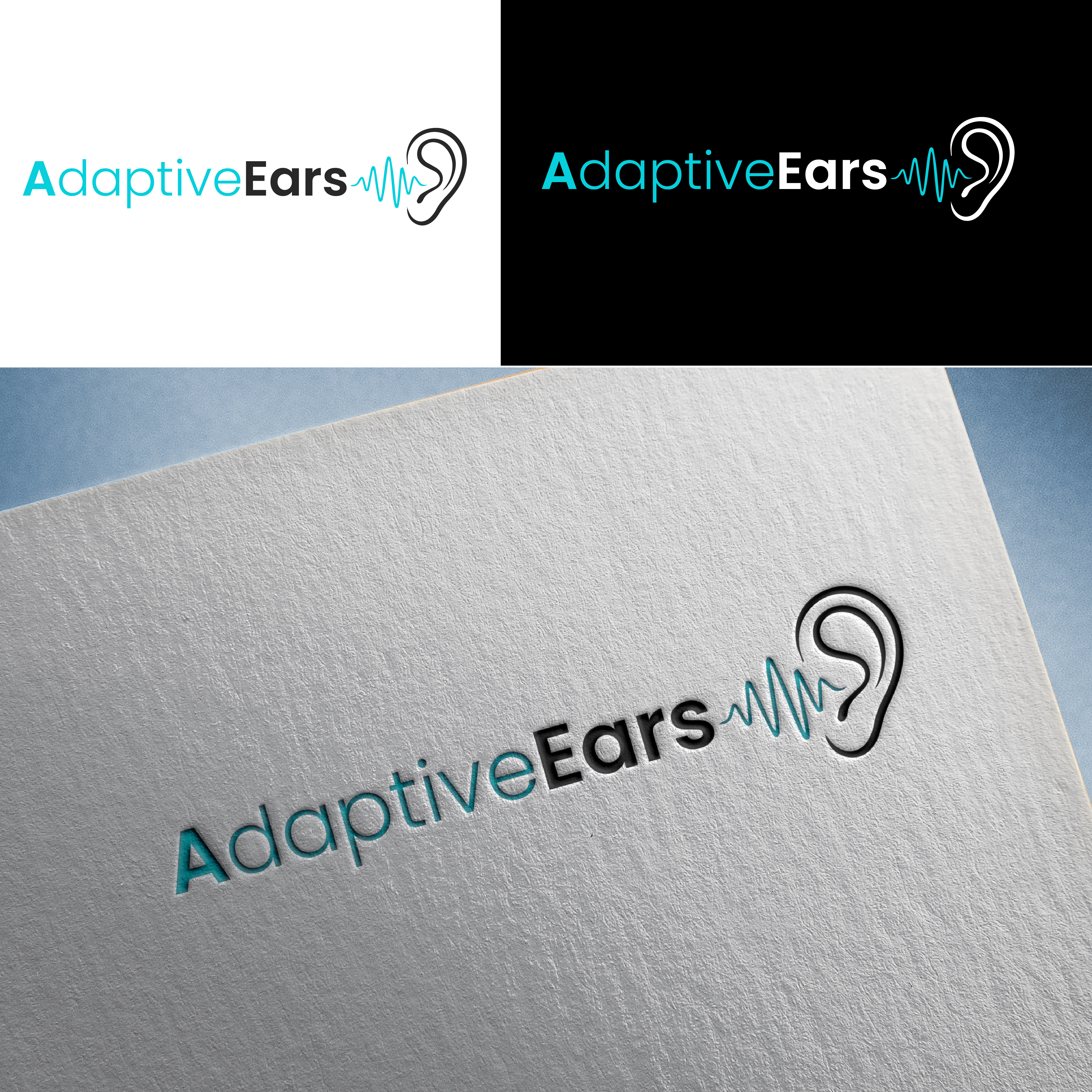 Logo Design by Shariqology for AdaptivEars | Design #36798336