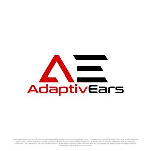Logo Design by Ahsan Designs for AdaptivEars | Design: #36796557