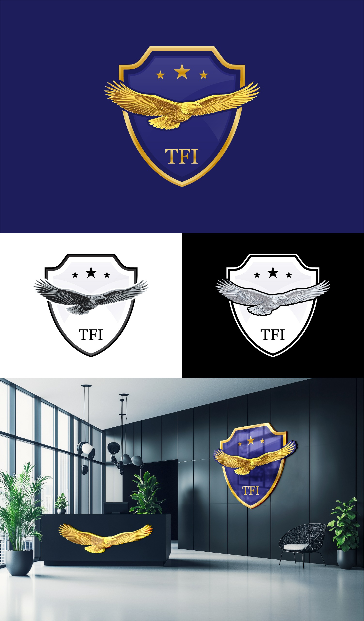 Logo Design by PixelUP Graphics for Pinkerton Wealth | Design #36819021