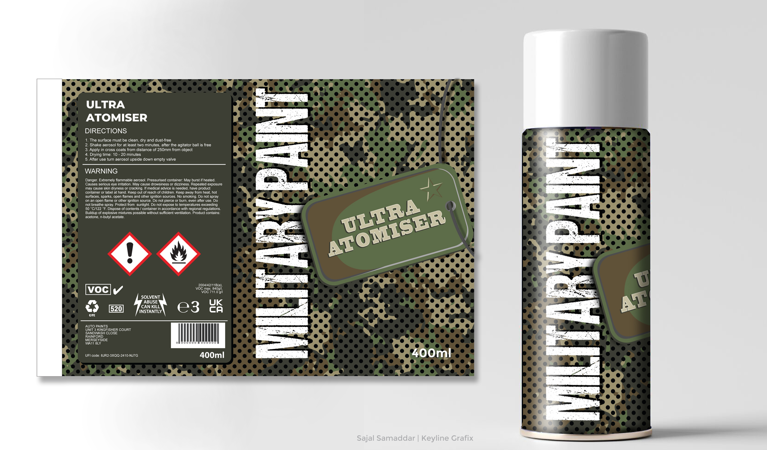 Etikett-Design von Sajal Samaddar für dieses Projekt | Design #36812163