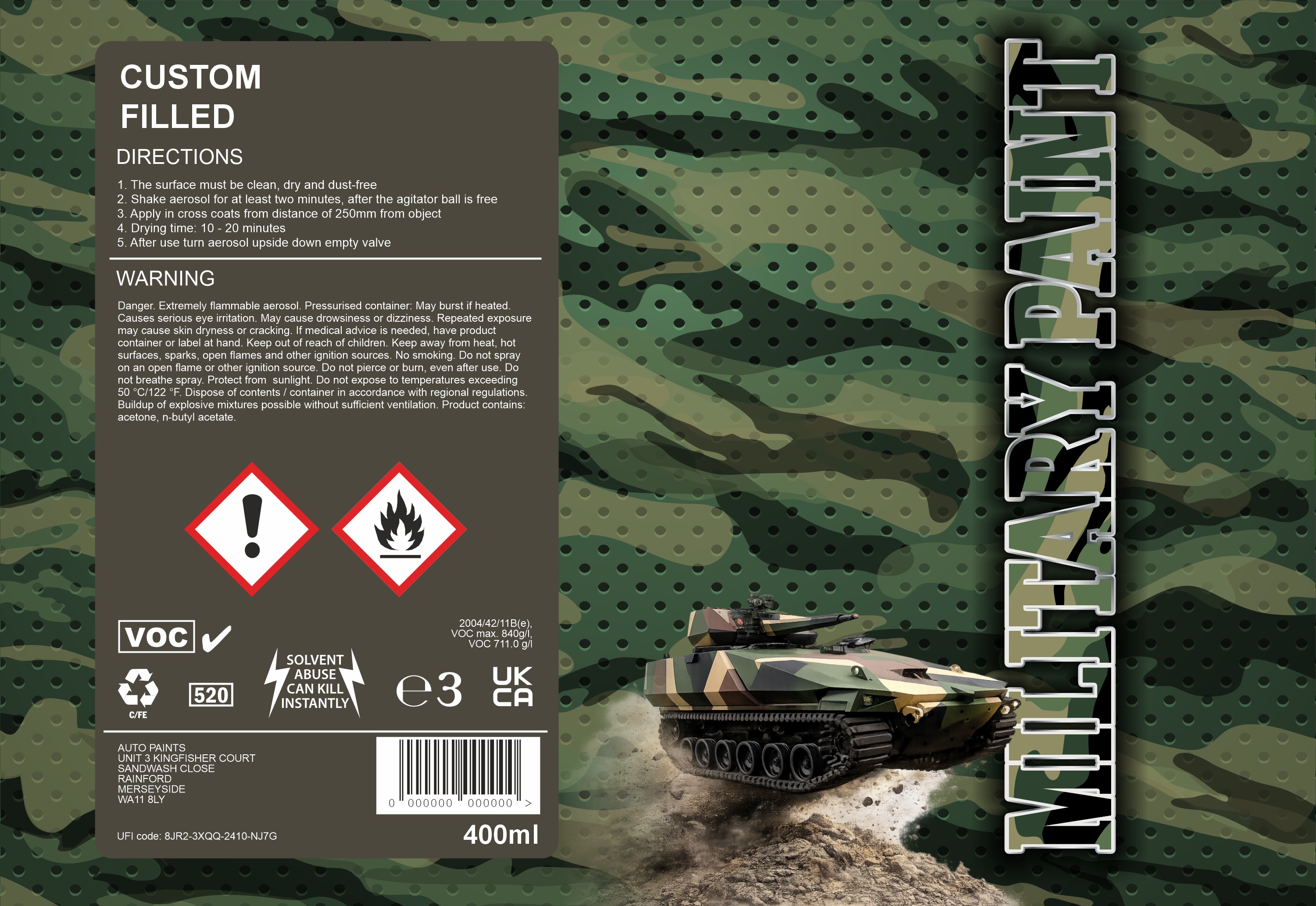 Label Design by Maestroto for this project | Design #36814022