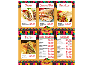 Menu Design by MarkoE