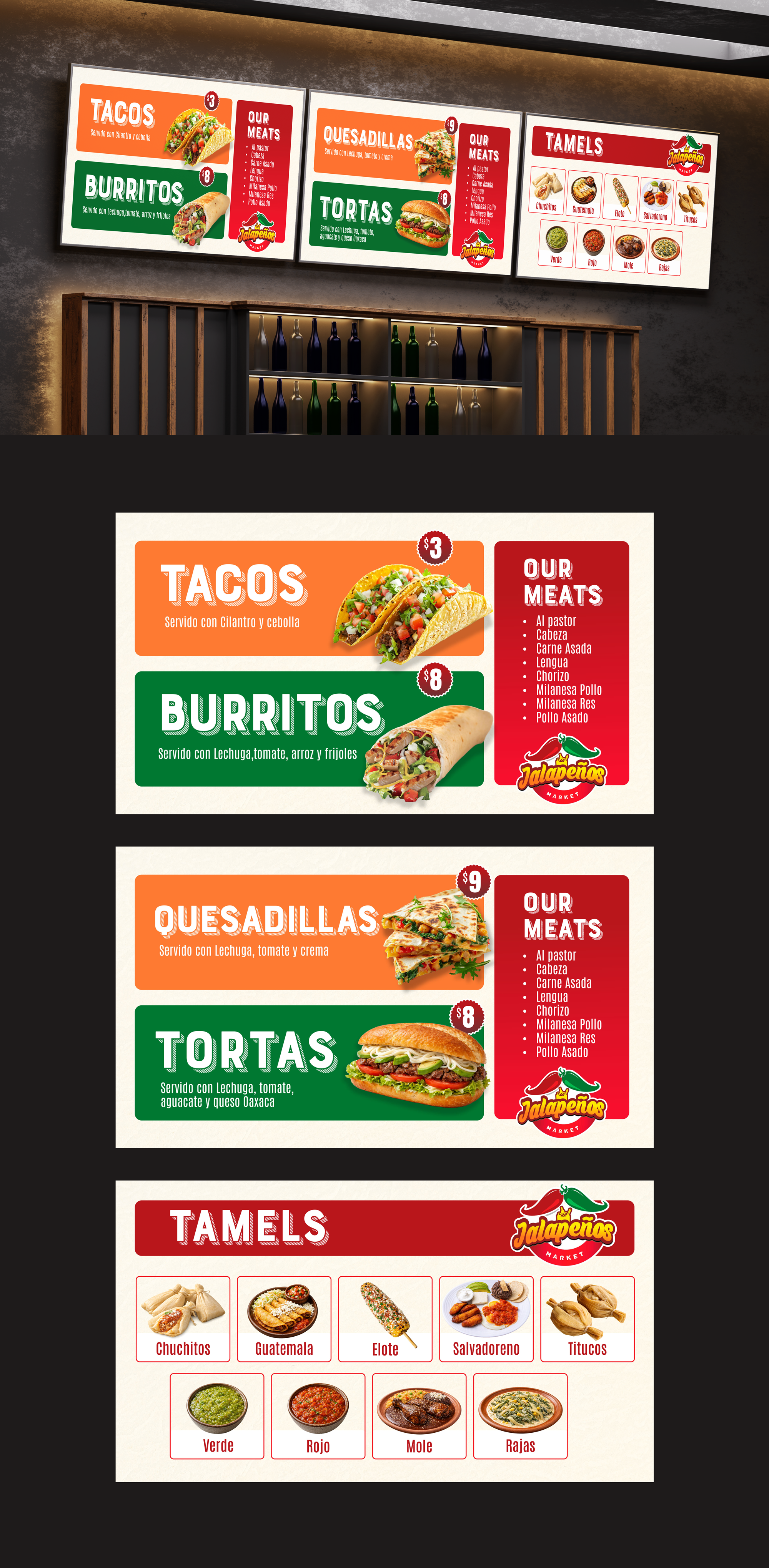 Menü-Design von vcreatived für dieses Projekt | Design #36811150