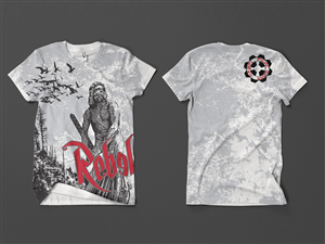 Diseño de Camiseta por Rolando Lemy Hernandez-Castro para Rebel Fight Gear | Diseño: #73675