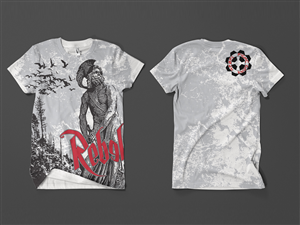 Diseño de Camiseta por Rolando Lemy Hernandez-Castro para Rebel Fight Gear | Diseño: #74577