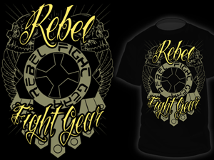Diseño de Camiseta por Jonny Mayhem Designs para Rebel Fight Gear | Diseño: #71686