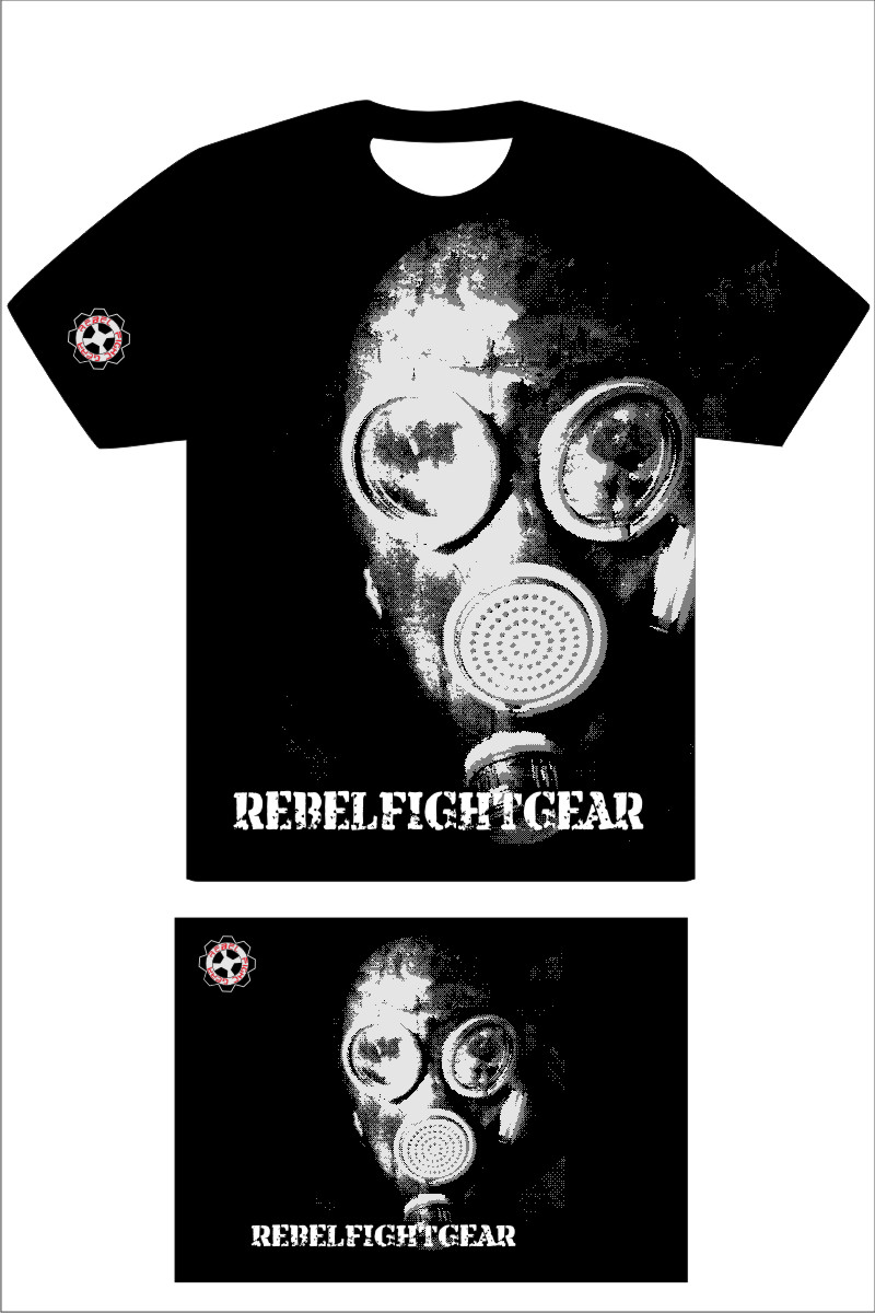 Diseño de Camiseta por Frank Dela Cruz para Rebel Fight Gear | Diseño #73524