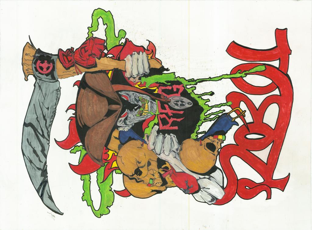 T-shirt Design by n/a for Rebel Fight Gear | Design #73629