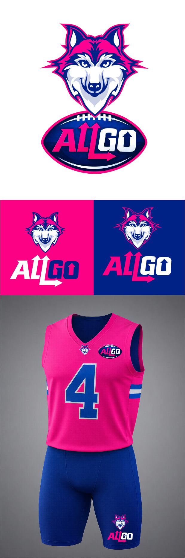 Mascot Design by ally designs for AllGo Sports Group | Design #36814546