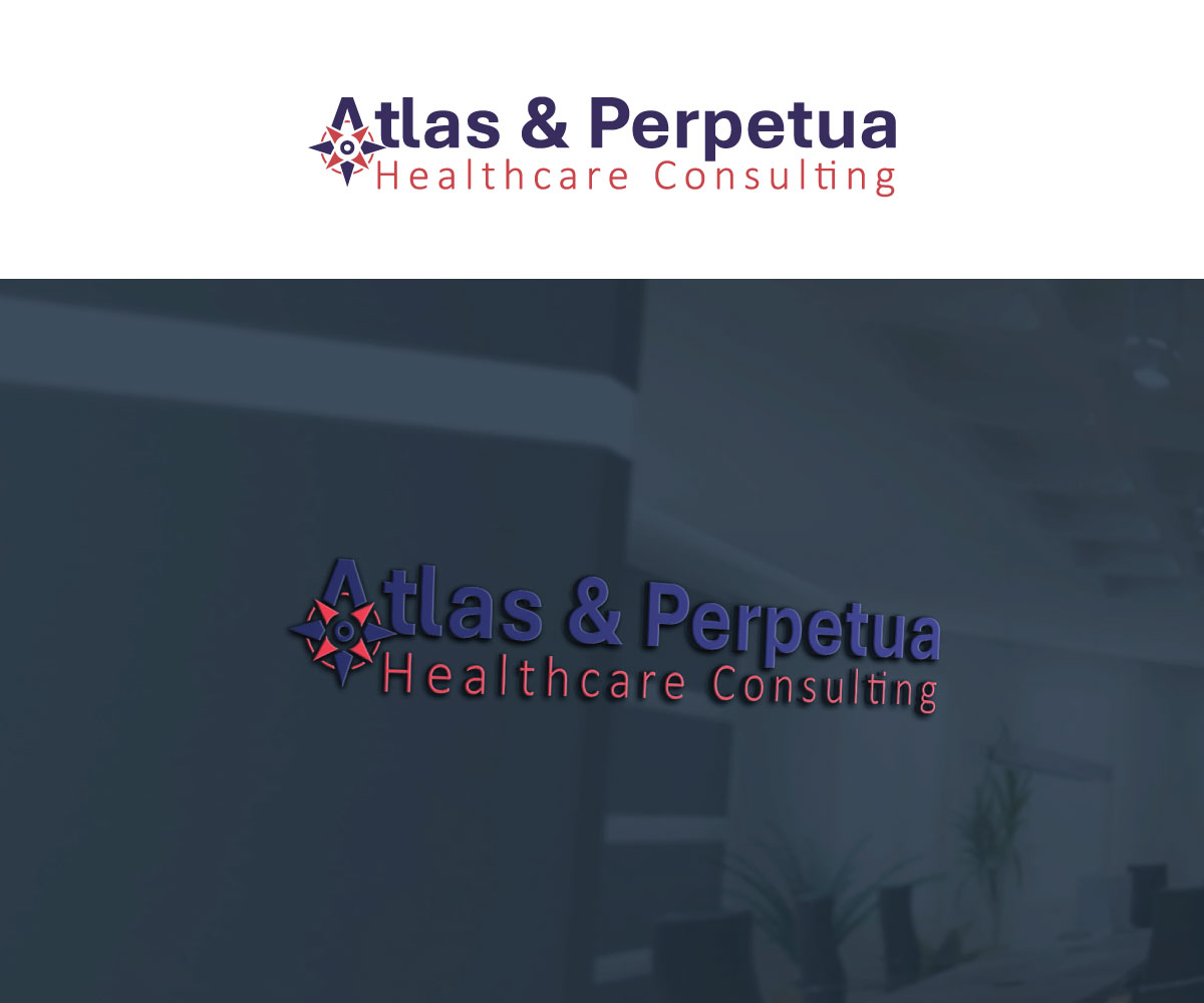 Logo-Design von Luckey yaari für Atlas & Perpetua Healthcare Consulting | Design #36804647