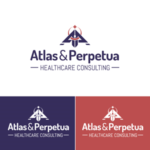 Logo-Design von logoford für Atlas & Perpetua Healthcare Consulting | Design: #36802778