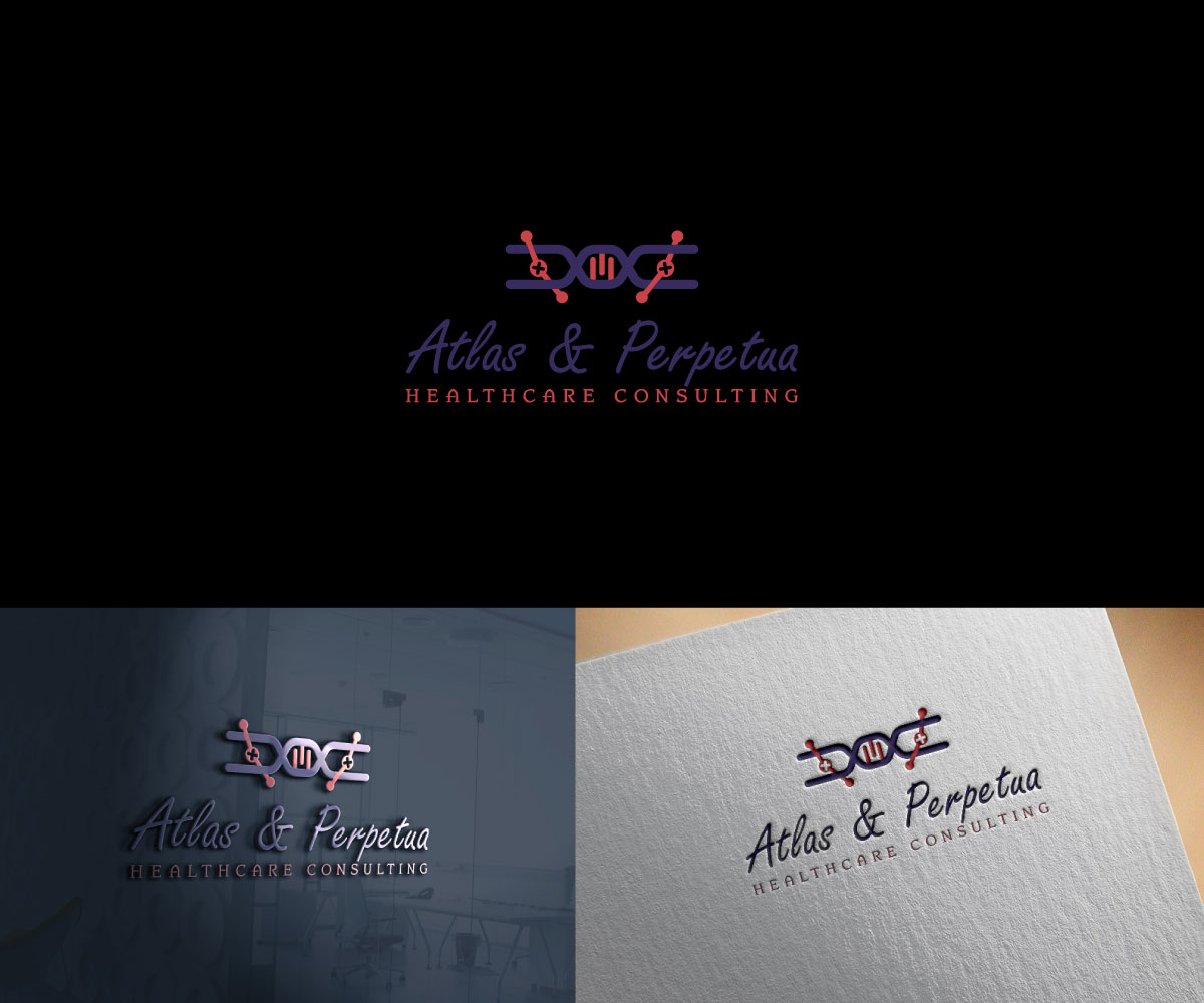 Logo-Design von Design_tamim für Atlas & Perpetua Healthcare Consulting | Design #36809224