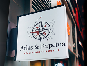 Logo Design by lijenta for Atlas & Perpetua Healthcare Consulting | Design: #36804200