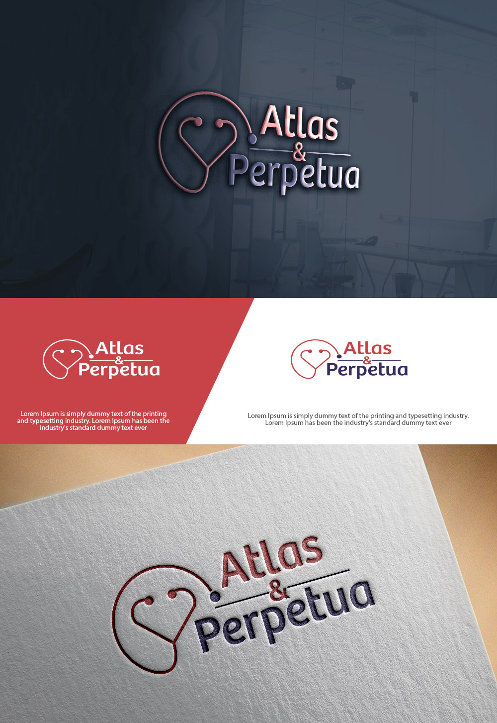Logo-Design von sulemani  creation für Atlas & Perpetua Healthcare Consulting | Design #36803118