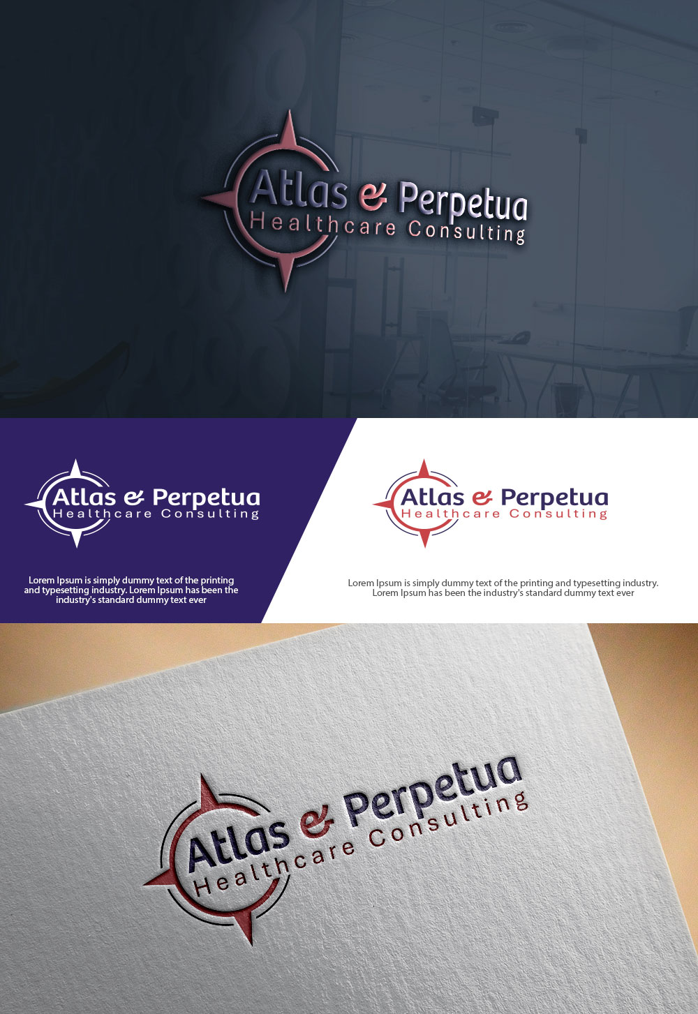Logo-Design von sulemani  creation für Atlas & Perpetua Healthcare Consulting | Design #36803119