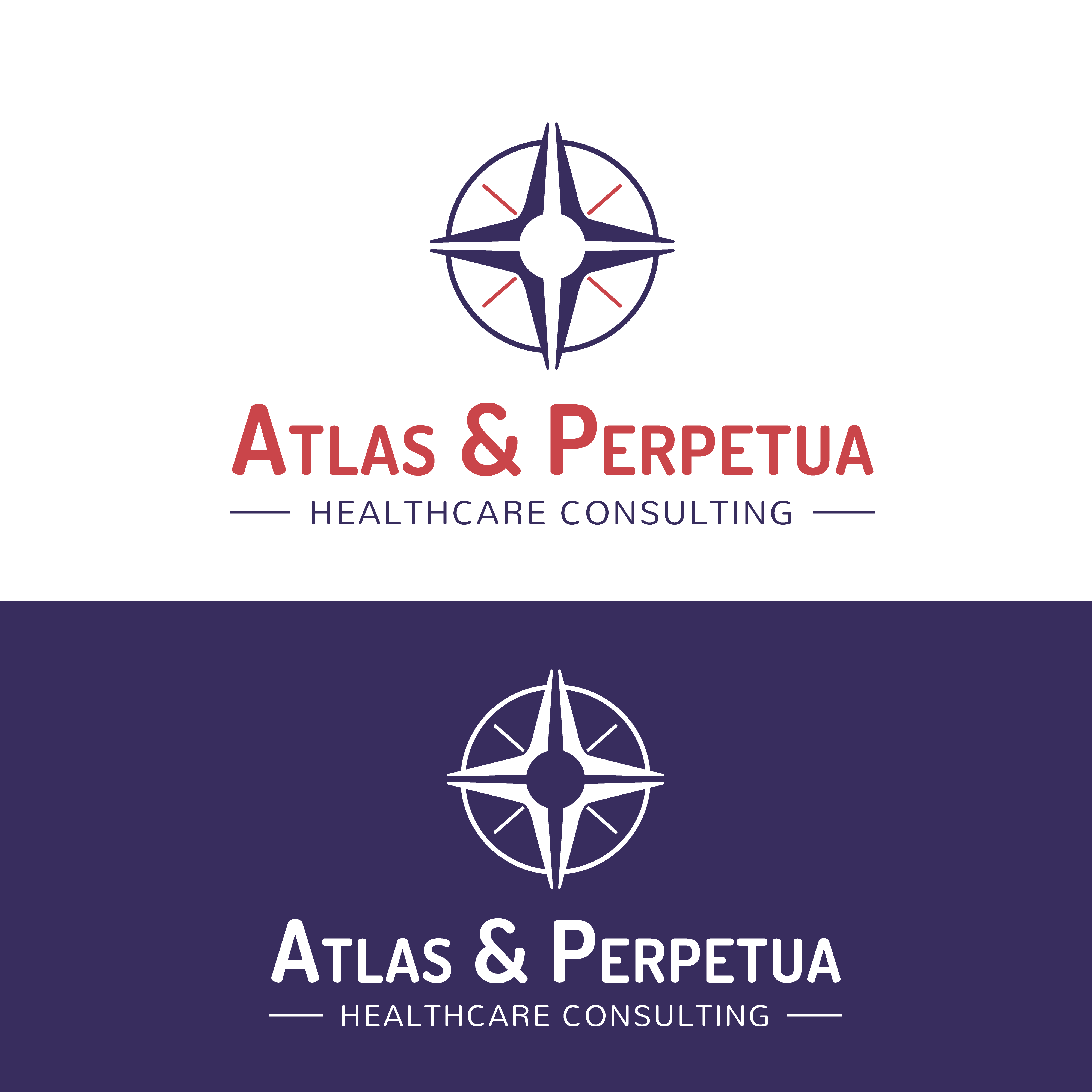 Logo-Design von Casey Kelechi für Atlas & Perpetua Healthcare Consulting | Design #36805622