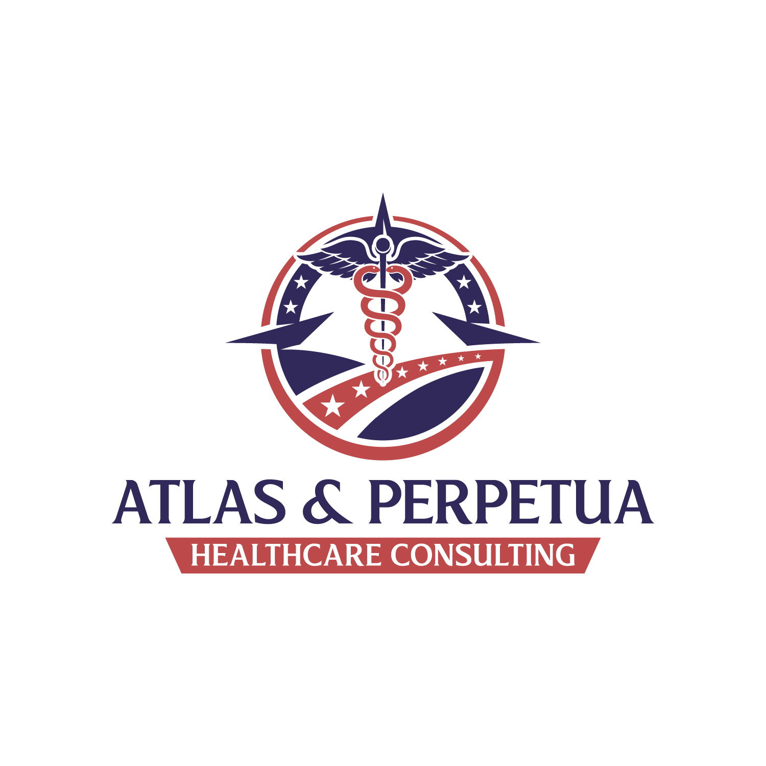 Logo Design by Krold IT Solutions for Atlas & Perpetua Healthcare Consulting | Design #36812401
