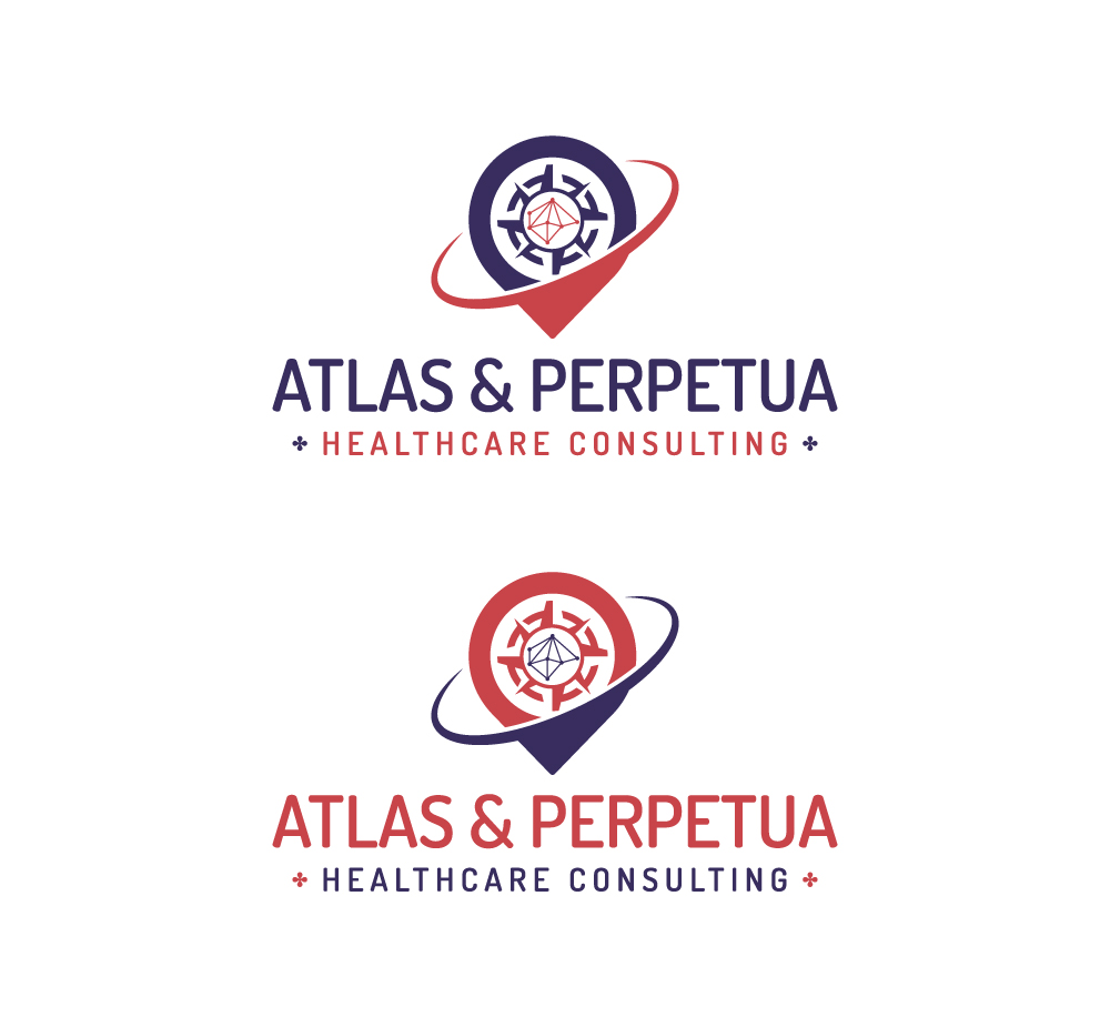 Logo-Design von Graphicvai für Atlas & Perpetua Healthcare Consulting | Design #36809493