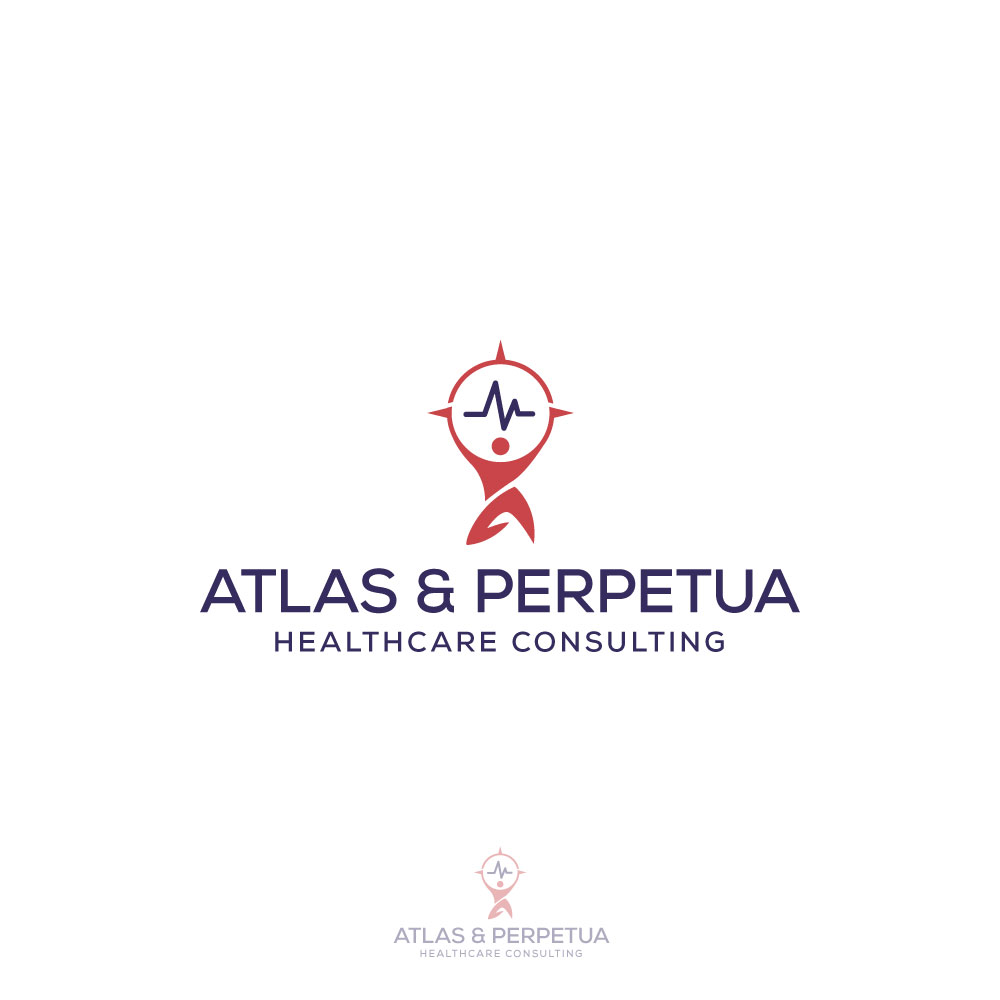 Logo Design by crea4 for Atlas & Perpetua Healthcare Consulting | Design #36802194