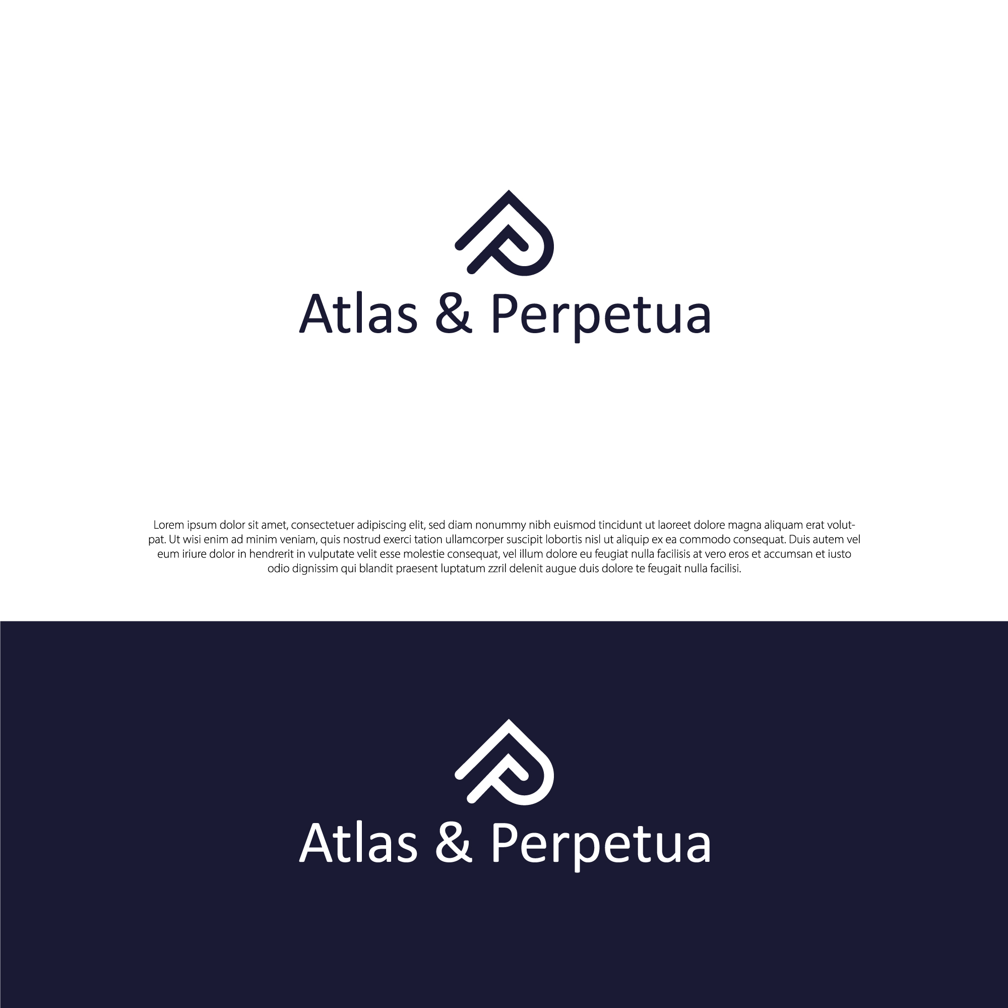 Logo-Design von Designerrasedul für Atlas & Perpetua Healthcare Consulting | Design #36805576