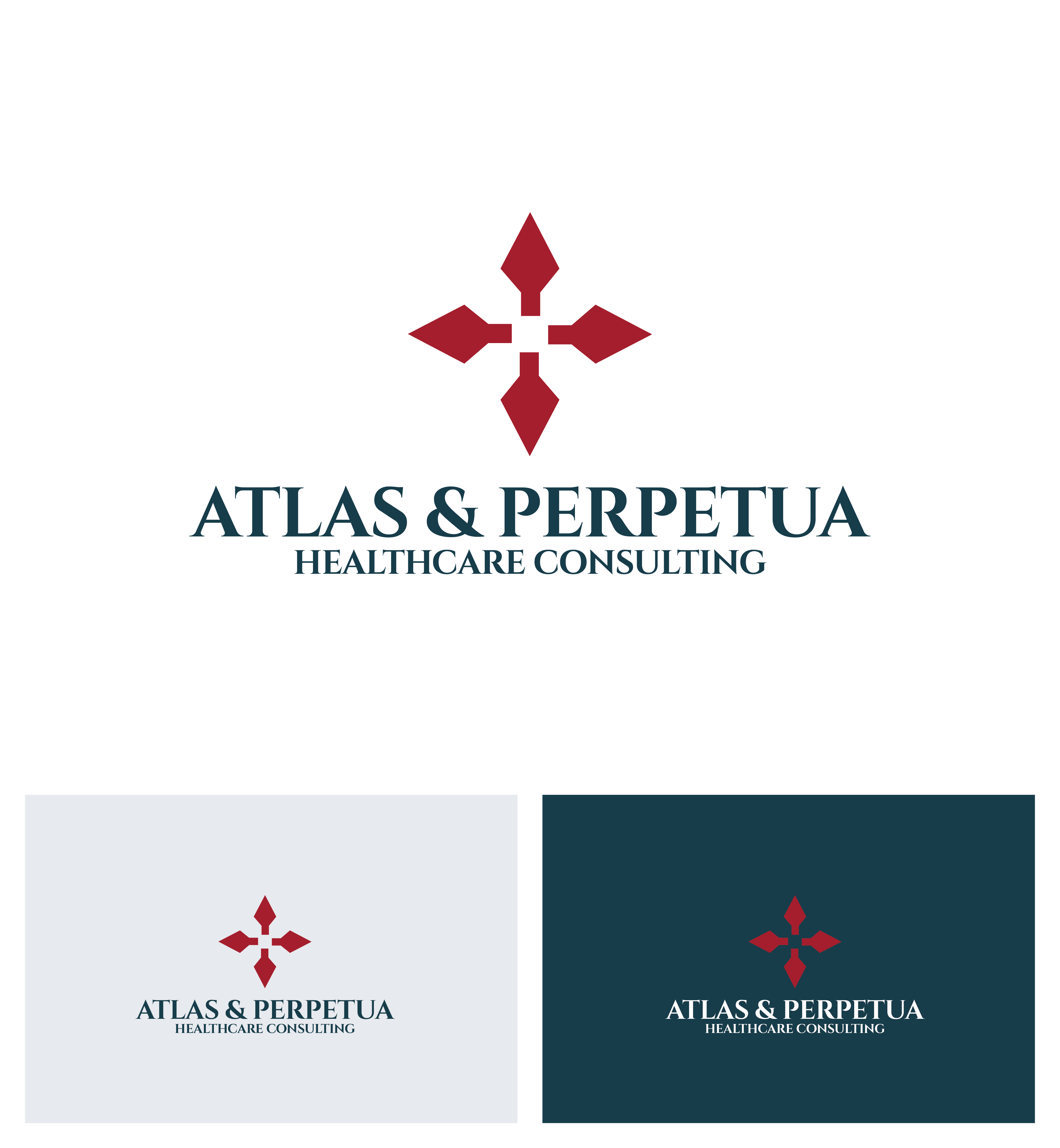 Logo Design by Afsana_Hoque for Atlas & Perpetua Healthcare Consulting | Design #36808477