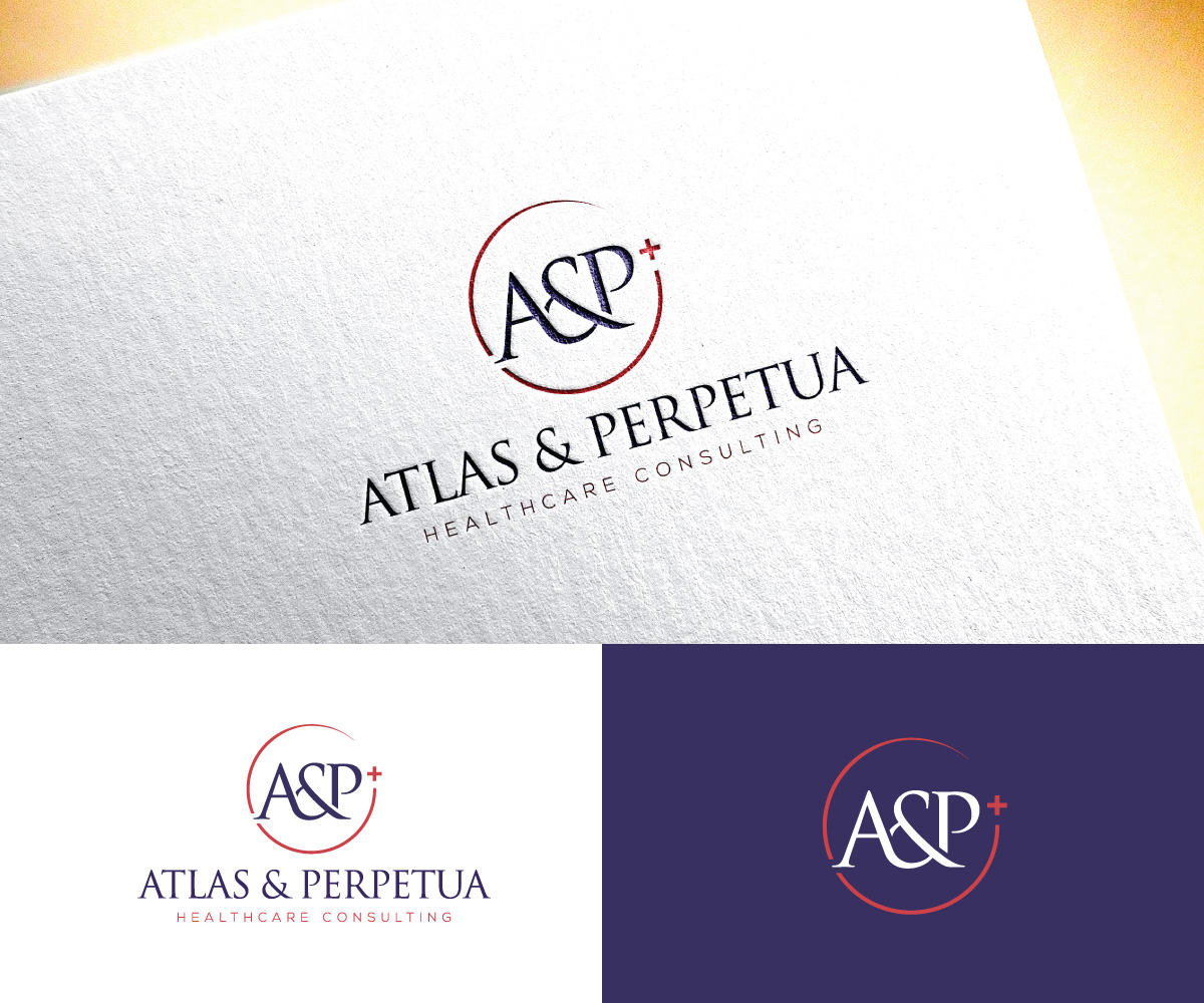Logo Design by WB NAG for Atlas & Perpetua Healthcare Consulting | Design #36807935