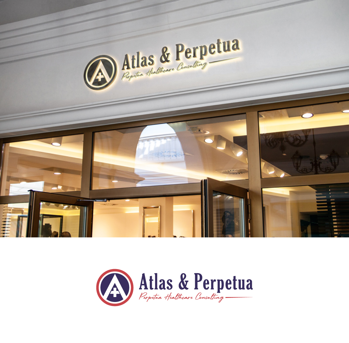 Logo Design by Ayleen yaren for Atlas & Perpetua Healthcare Consulting | Design #36813112