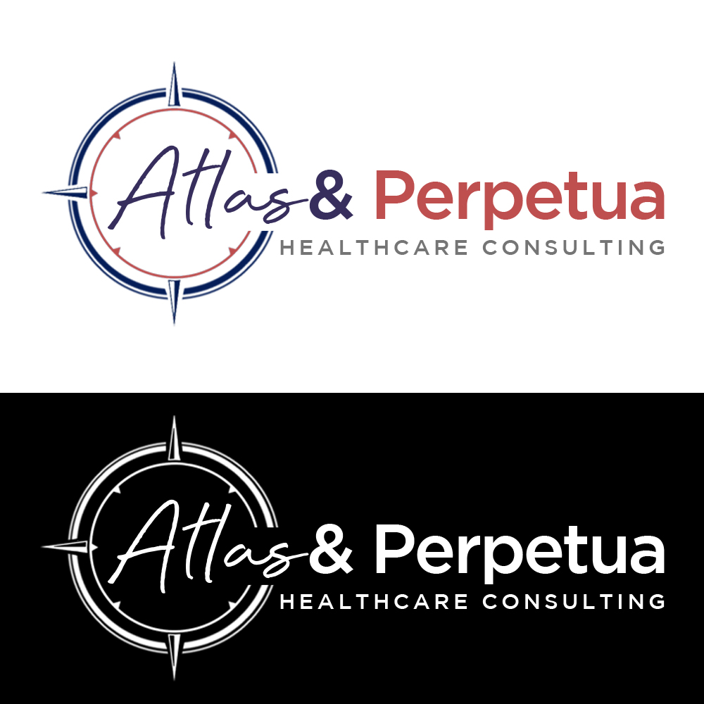 Logo Design by James S. for Atlas & Perpetua Healthcare Consulting | Design #36806050