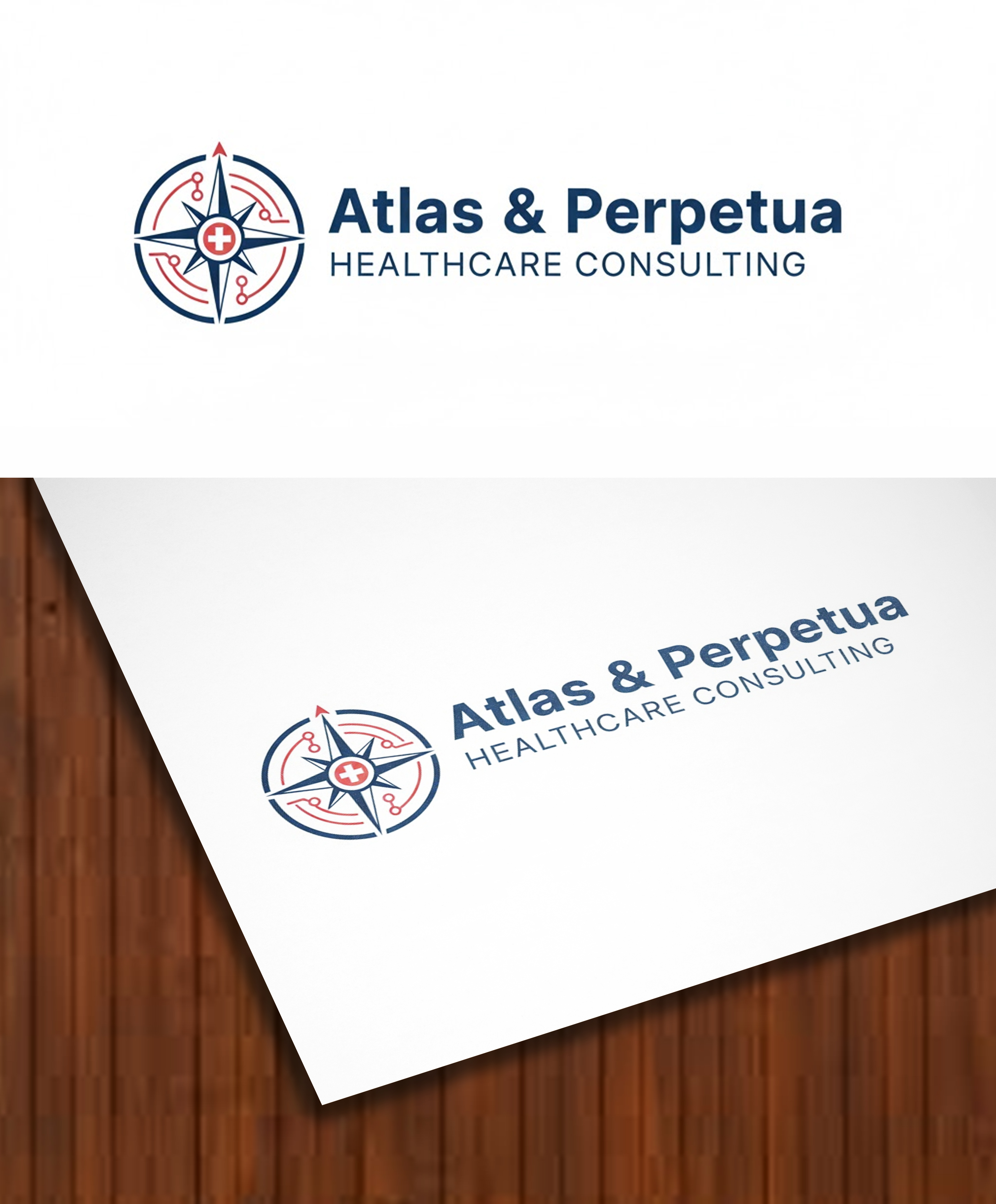 Logo Design by ForgeDesign for Atlas & Perpetua Healthcare Consulting | Design #36810162