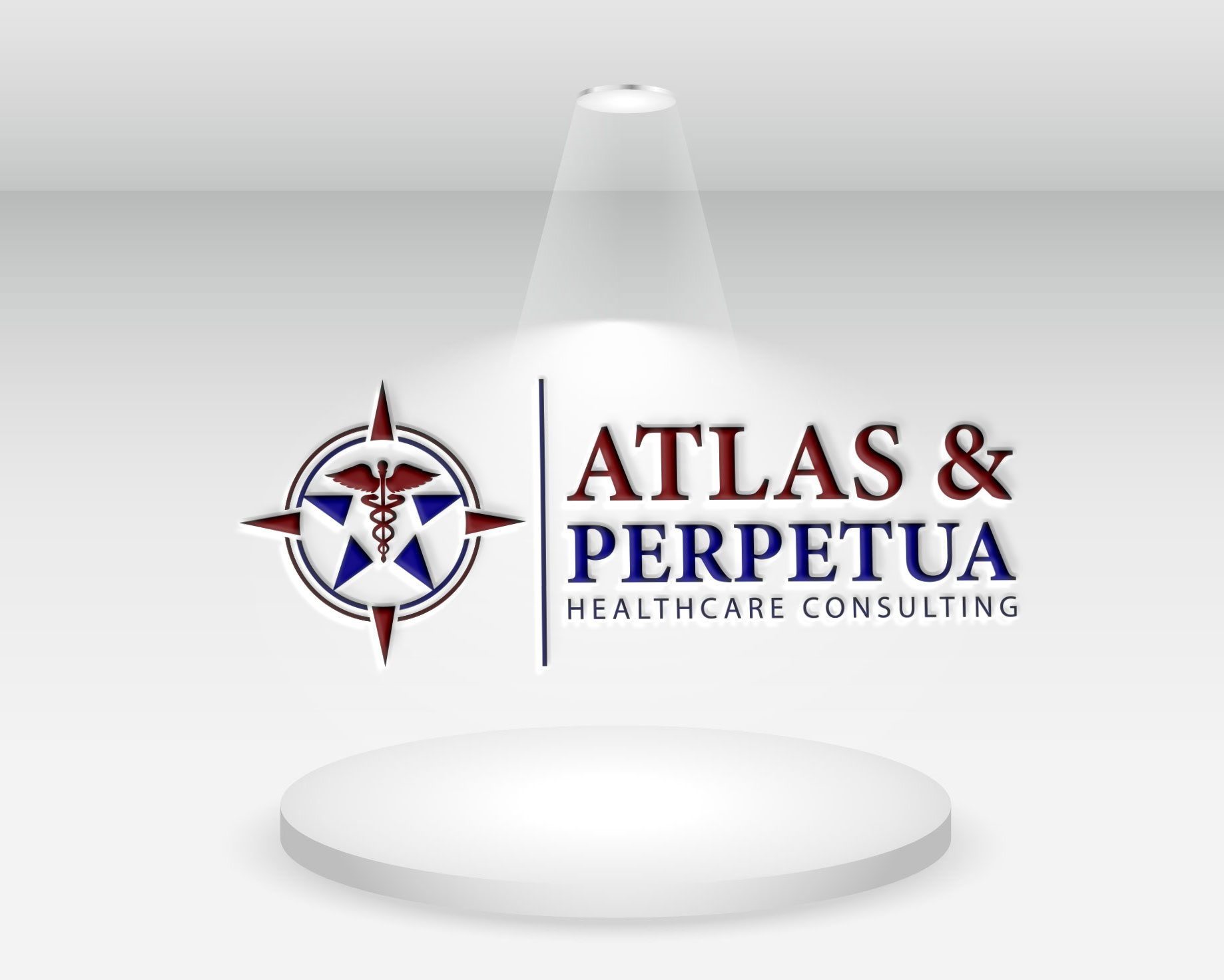 Logo Design by Sabbir123 for Atlas & Perpetua Healthcare Consulting | Design #36807744