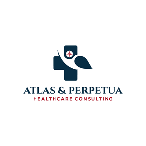 Logo Design by ahmeddesigner123 for Atlas & Perpetua Healthcare Consulting | Design: #36805846