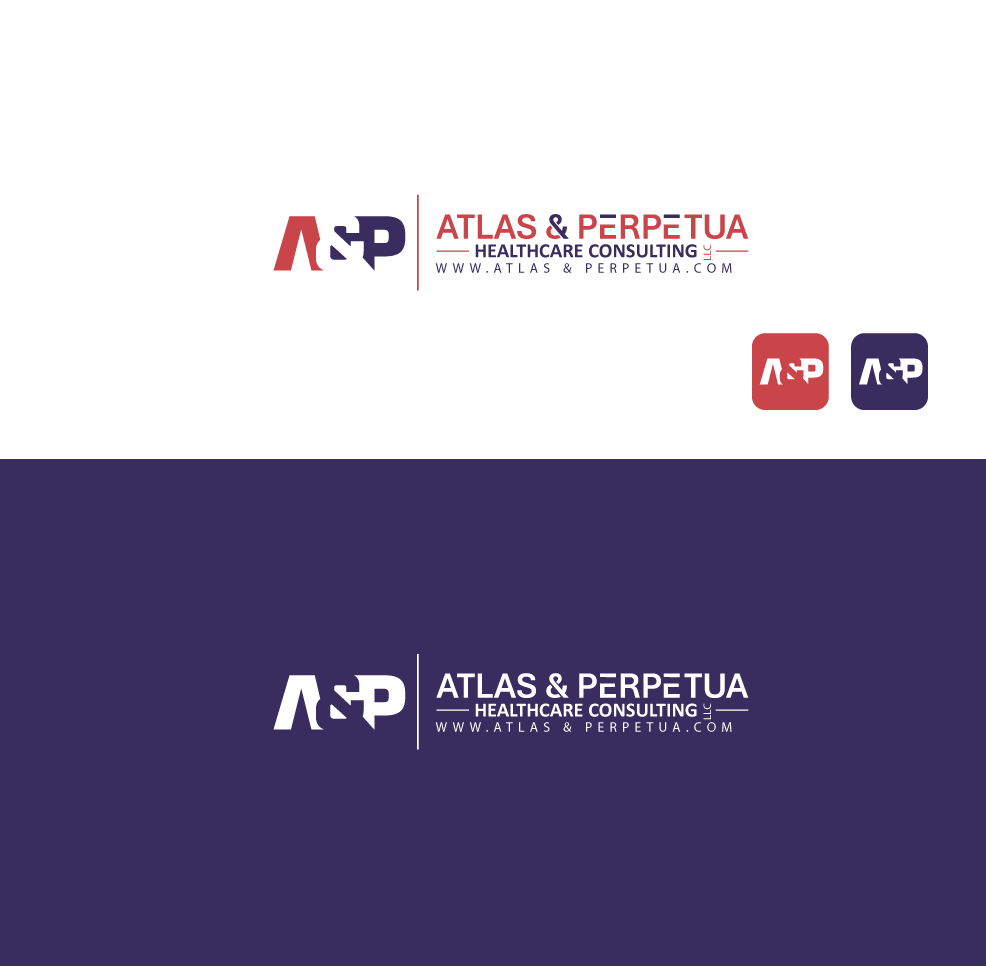 Design de Logo par zebronicgraphic pour Atlas & Perpetua Healthcare Consulting | Design #36810109