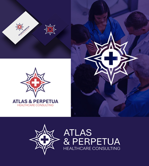 Logo-Design von aexoagency für Atlas & Perpetua Healthcare Consulting | Design: #36802022