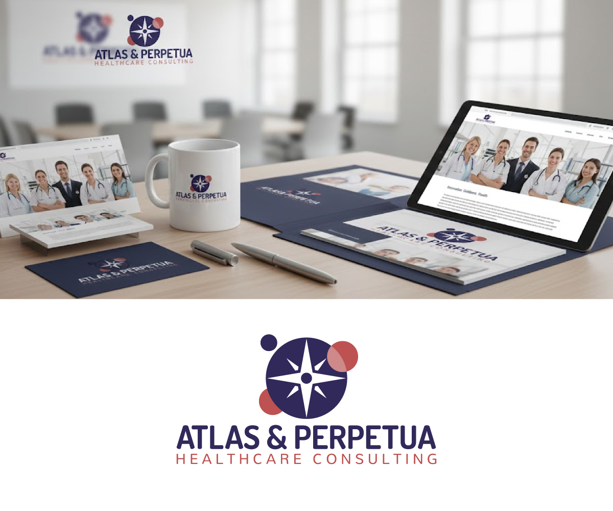 Logo Design by Ansh Design for Atlas & Perpetua Healthcare Consulting | Design #36804322