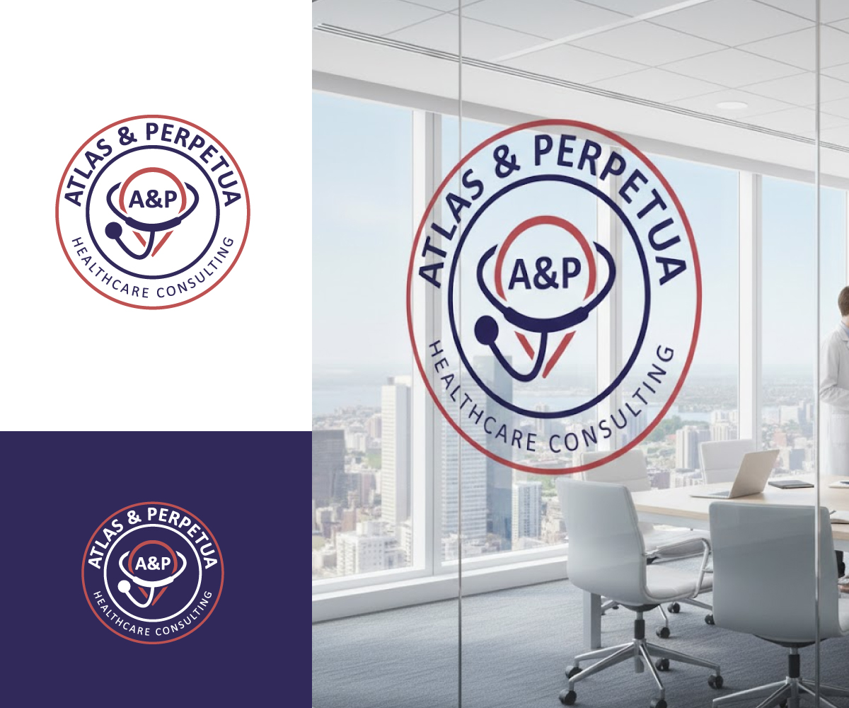 Logo-Design von Ansh Design für Atlas & Perpetua Healthcare Consulting | Design #36804325