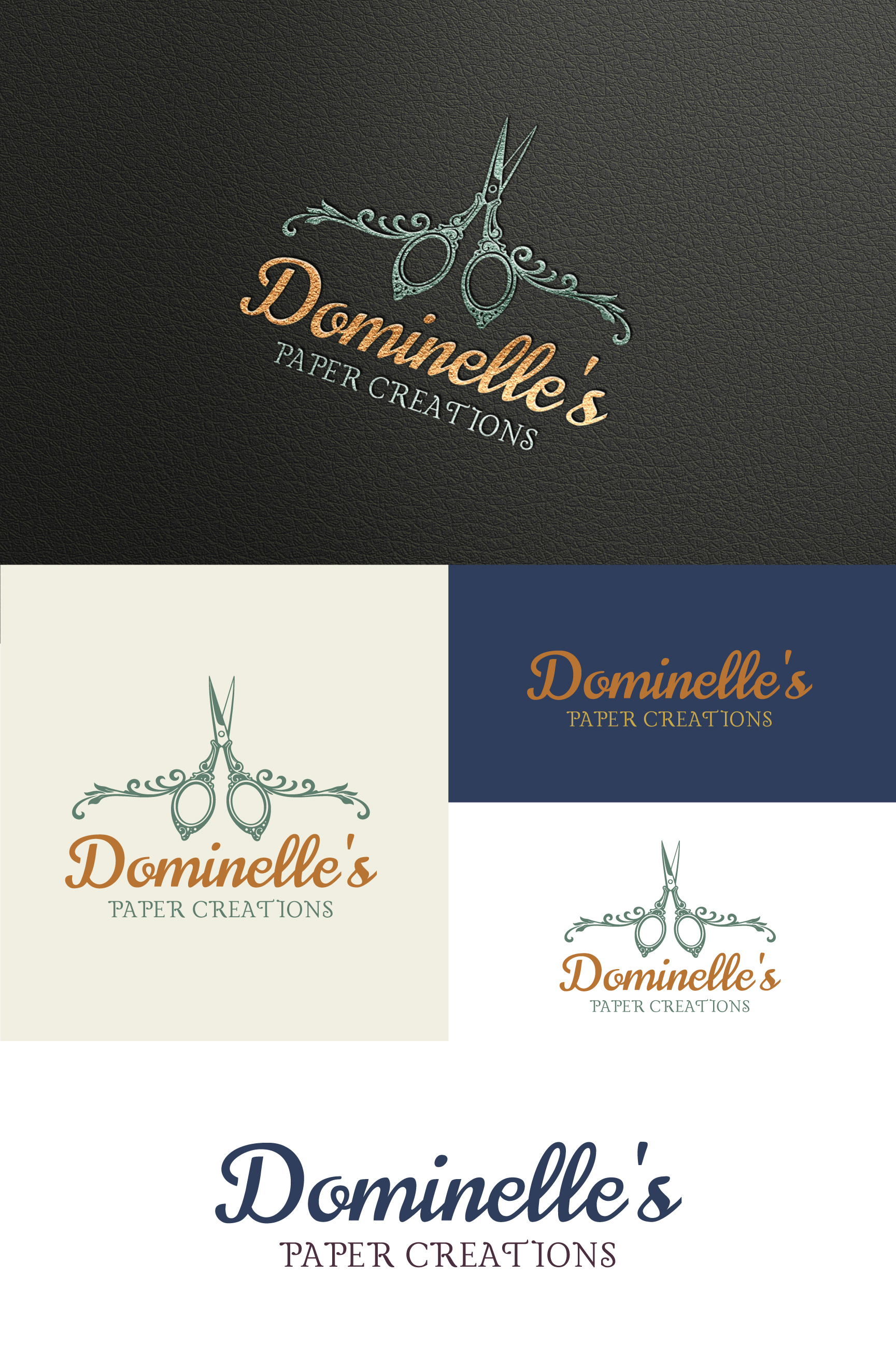 Design de Logo par Impressive Designs pour Dominelle's Paper Creations | Design #36812044