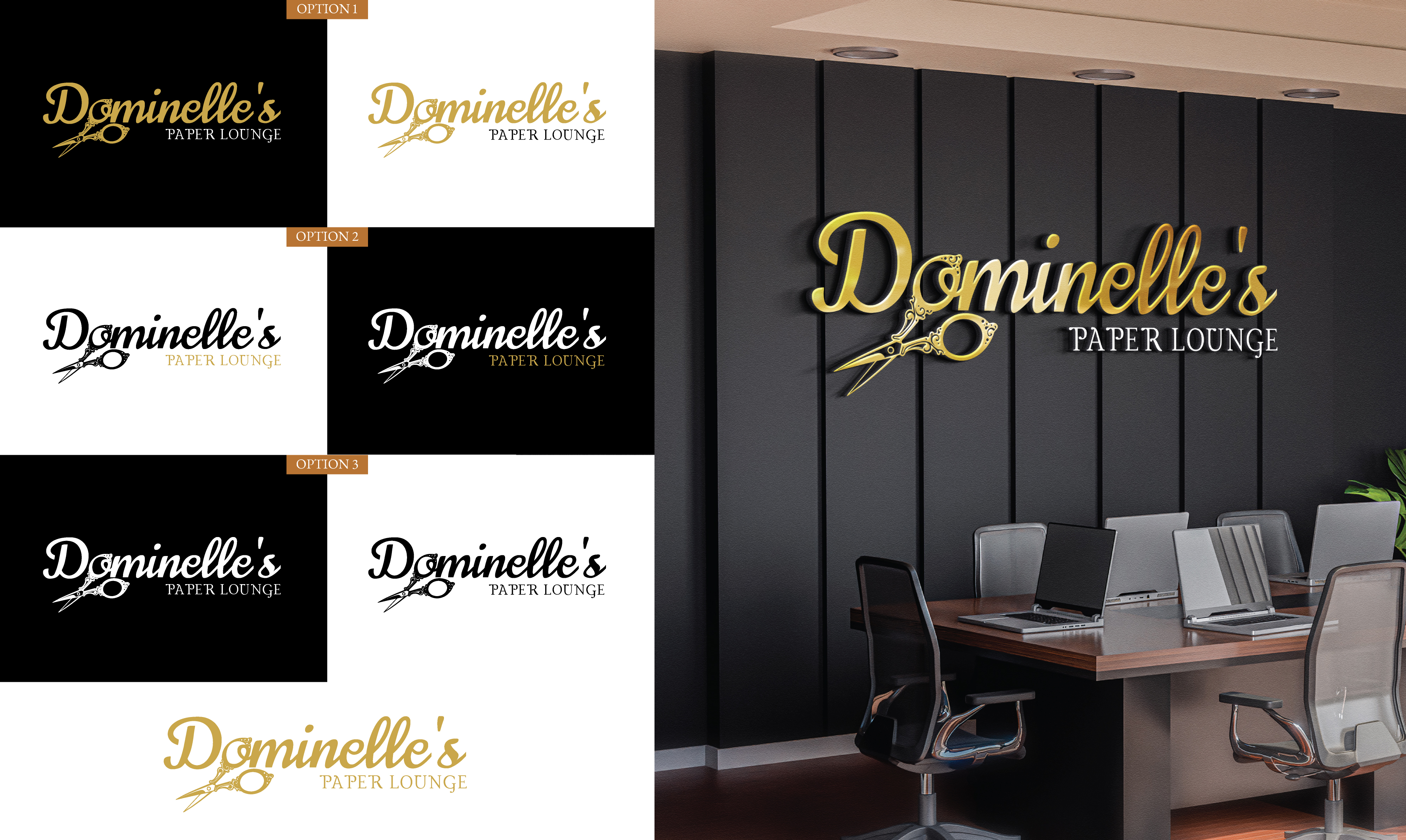 Design de Logo par Impressive Designs pour Dominelle's Paper Creations | Design #36828145