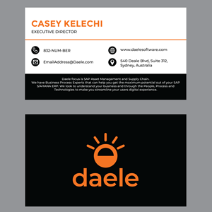 Design de Carte de Visite par Casey Kelechi pour ce projet | Design : #36803752