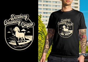 Diseño de Camiseta por KickArt para Duxbury Creamery LLC | Diseño: #36839065