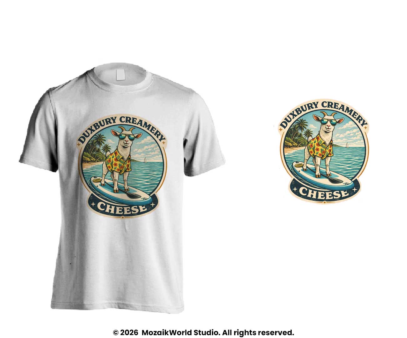 T-shirt Design by Mozaikworld Studio for this project | Design #36840425